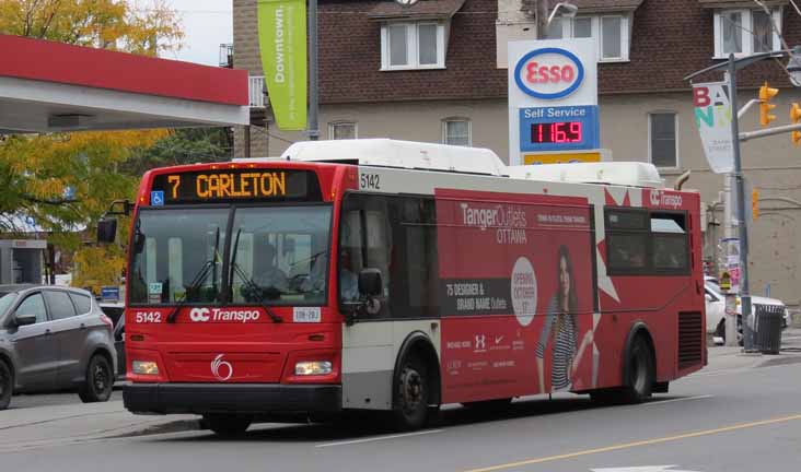 OC Transpo Orion VII hybrid 5142